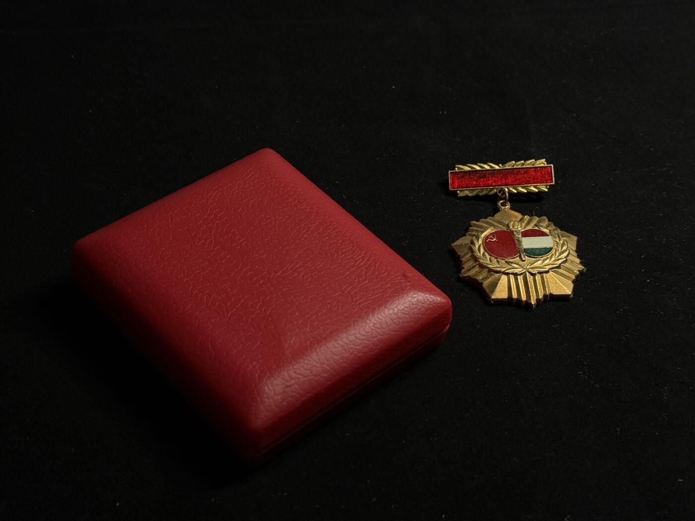 欢庆元旦！戎马世界章牌大赏第109期元旦大拍 匈牙利苏联友谊证章，带盒