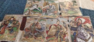 秋原瞳的小店第三十期（卡游三国凑套必备，众多大卡位，总有一个适合你） - 卡游三国刘备浮生如梦一套7张齐