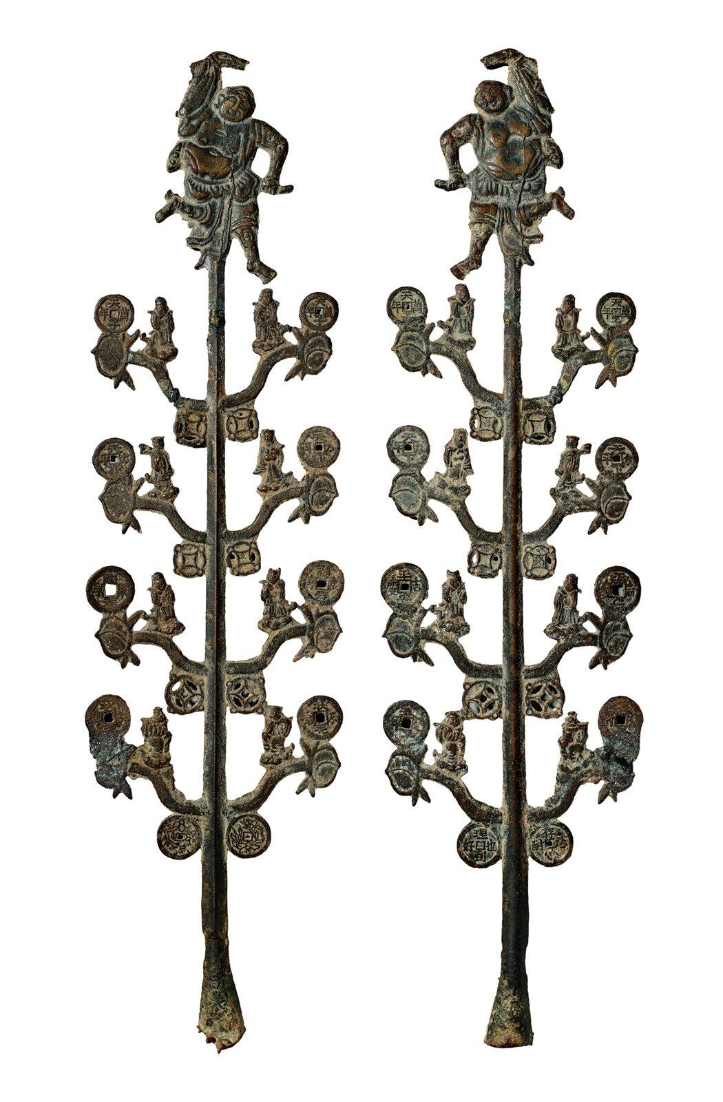 中贸圣佳2025年秋季拍卖会 争辉 中国历代古钱 粤炉花钱钱树 52.5mm