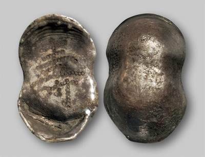 中贸圣佳2025年秋季拍卖会 众妙 - 民国 “寿”字吉语一两银锭