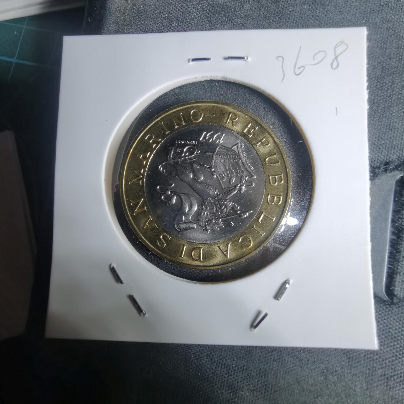 沼泽如烟--第936场 圣马力诺1997年1000里拉