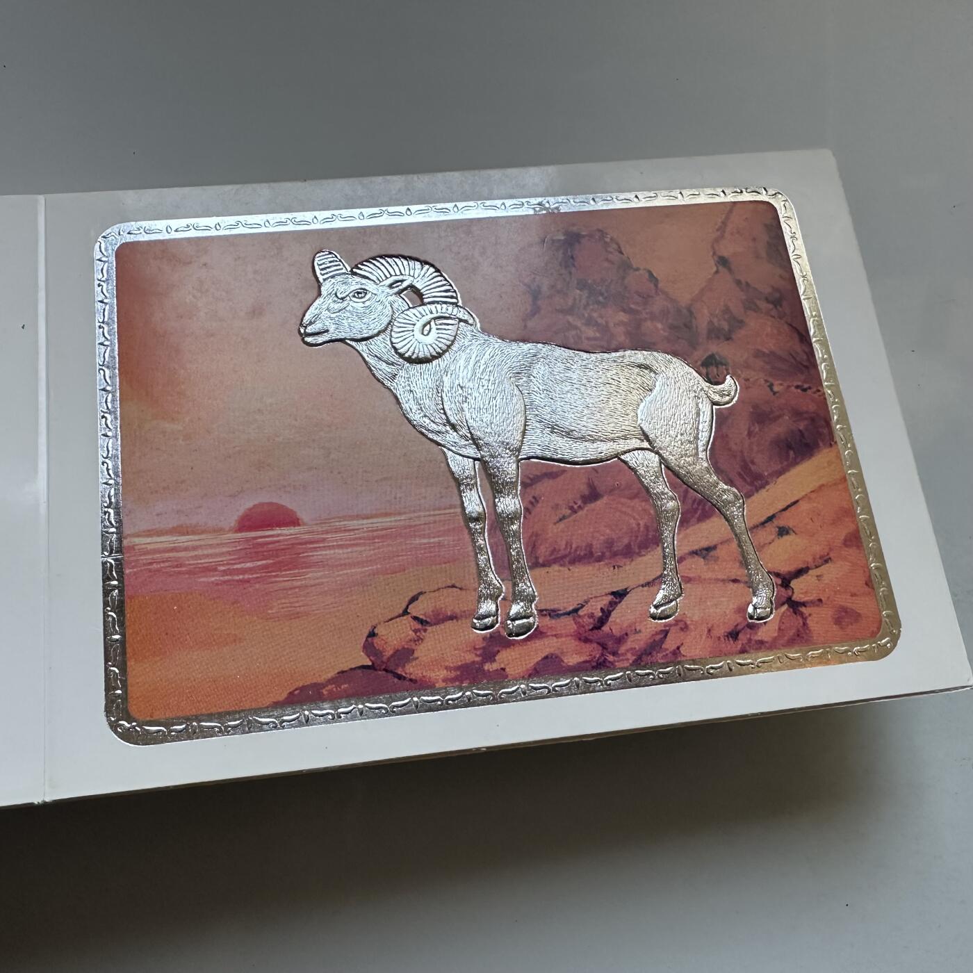 🌹外币初藏🌹🐯2025年第142场  每周二四六晚8️⃣点 接代拍 上海造币厂1991年羊年生肖纪念章