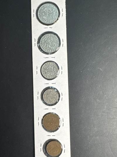 ❤️【币观天下】❤️ 第335期钱币拍卖- 2025.12.19周五晚上6点半场-长期征集拍品 - 波兰6枚套