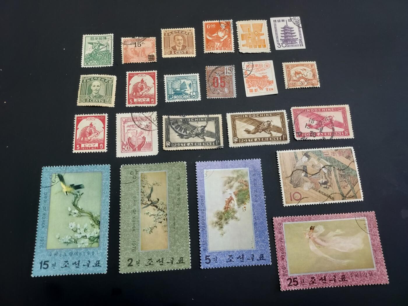 博彦收藏  TM 12月20日 8点 邮票专场 全场包邮 外国邮票旧票一组 个别瑕疵大部分上品