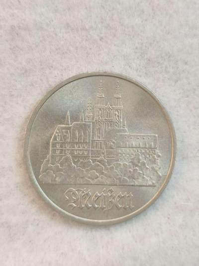 G&W世界散币，银币处理专场（第39场） - 东德1972年5马克 经典城市 迈森 