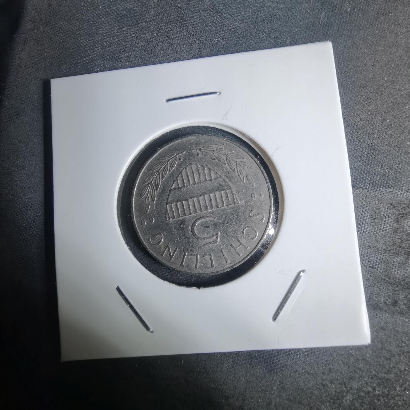 沼泽如烟--第936场 奥地利1959年5先令