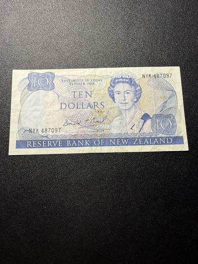 第14期 库存低价起拍 - 新西兰1989年10 流通品