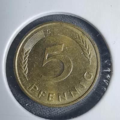 沼泽如烟--第937场 - 德国1990年5芬尼