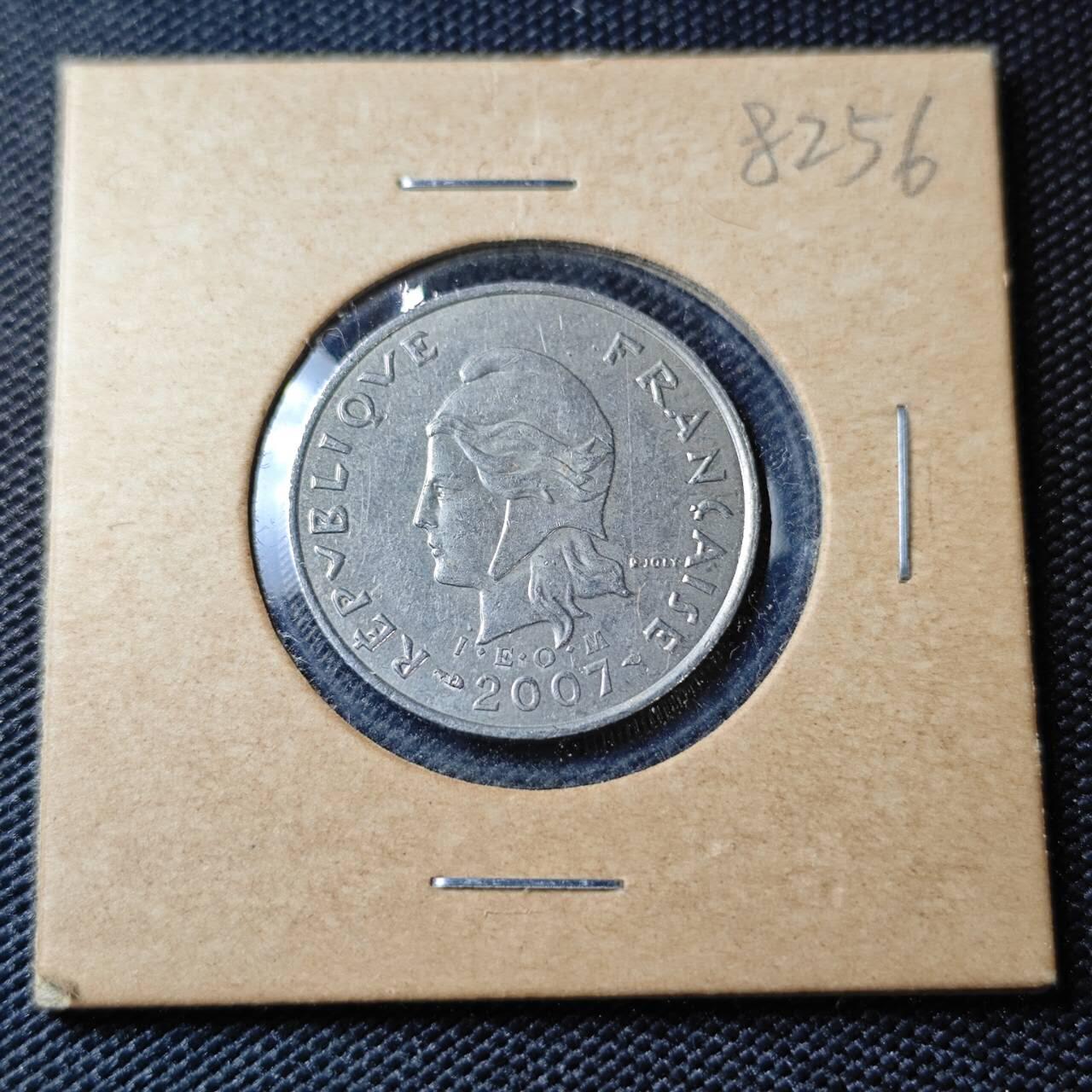 KK钱币收藏小铺 第382期  2月预留时间 周末发货  2007新喀里多尼亚10法郎