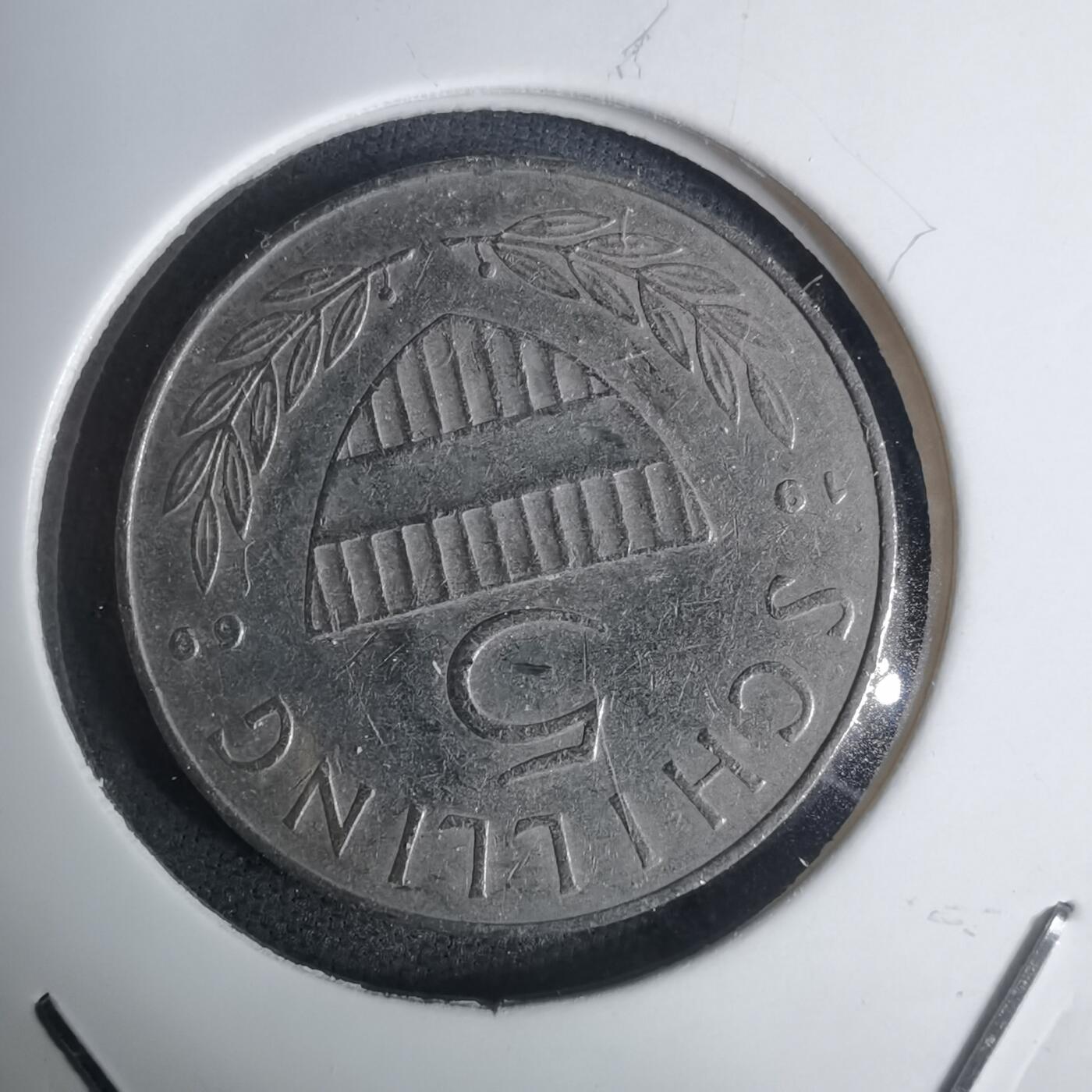 沼泽如烟--第936场 奥地利1959年5先令