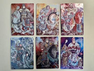 寸草不生拍卖第十六期（持续收拍 好货等你来） - 玄卡阁 三国志 冯涛 半粗闪一套 数量十分稀少