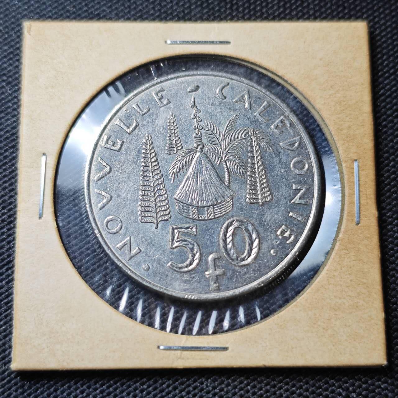 KK钱币收藏小铺 第382期  2月预留时间 周末发货 2004新喀里多尼亚50法郎