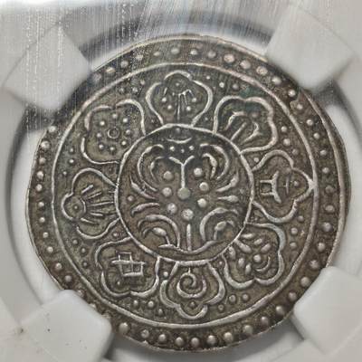 老蟹的宝藏🏴‍☠️ V - NGC XF45 1896-99中国地方尼泊尔制型银币