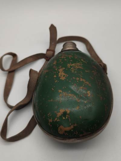 徽章旧纸专场1216 - 水壶 昭和时期老水壶带背带绳