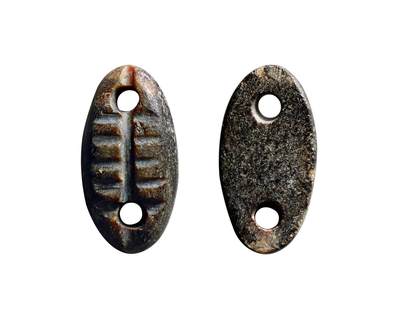 中贸圣佳2025年秋季拍卖会 争辉 中国历代古钱 - 春秋 齐鲁系硬玉贝 26.9*7.2mm