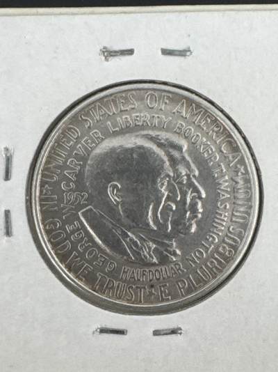 ❤️【币观天下】❤️ 第335期钱币拍卖- 2025.12.19周五晚上6点半场-长期征集拍品 - 美国1952年地图半圆银币