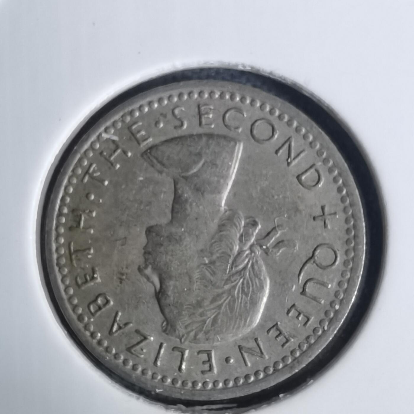 沼泽如烟--第936场 新西兰1960年3便士