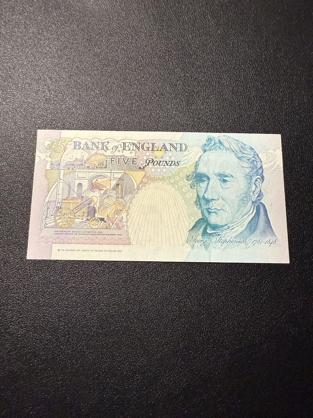 第14期 库存低价起拍 英国E序 5镑 全新unc- 283