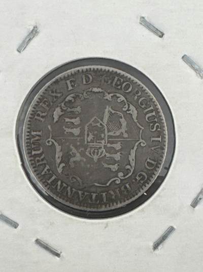 ❤️【币观天下】❤️ 第335期钱币拍卖- 2025.12.19周五晚上6点半场-长期征集拍品 - 英属西印度1822年锚币