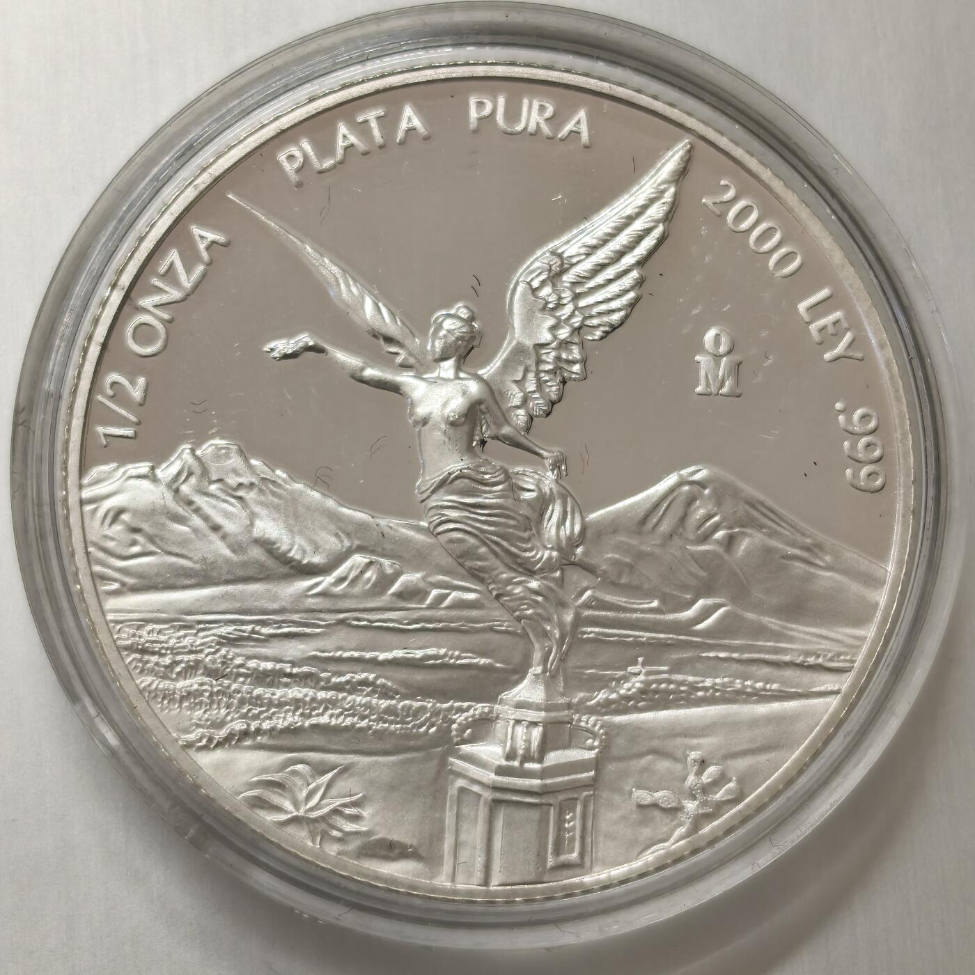 老蟹的宝藏🏴‍☠️ V 墨西哥2000年1/2盎司银币