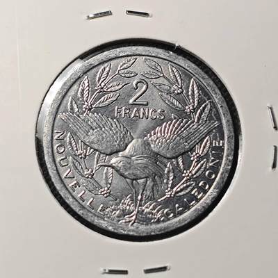 KK钱币收藏小铺 第382期  2月预留时间 周末发货 -  1998新喀里多尼亚2法郎