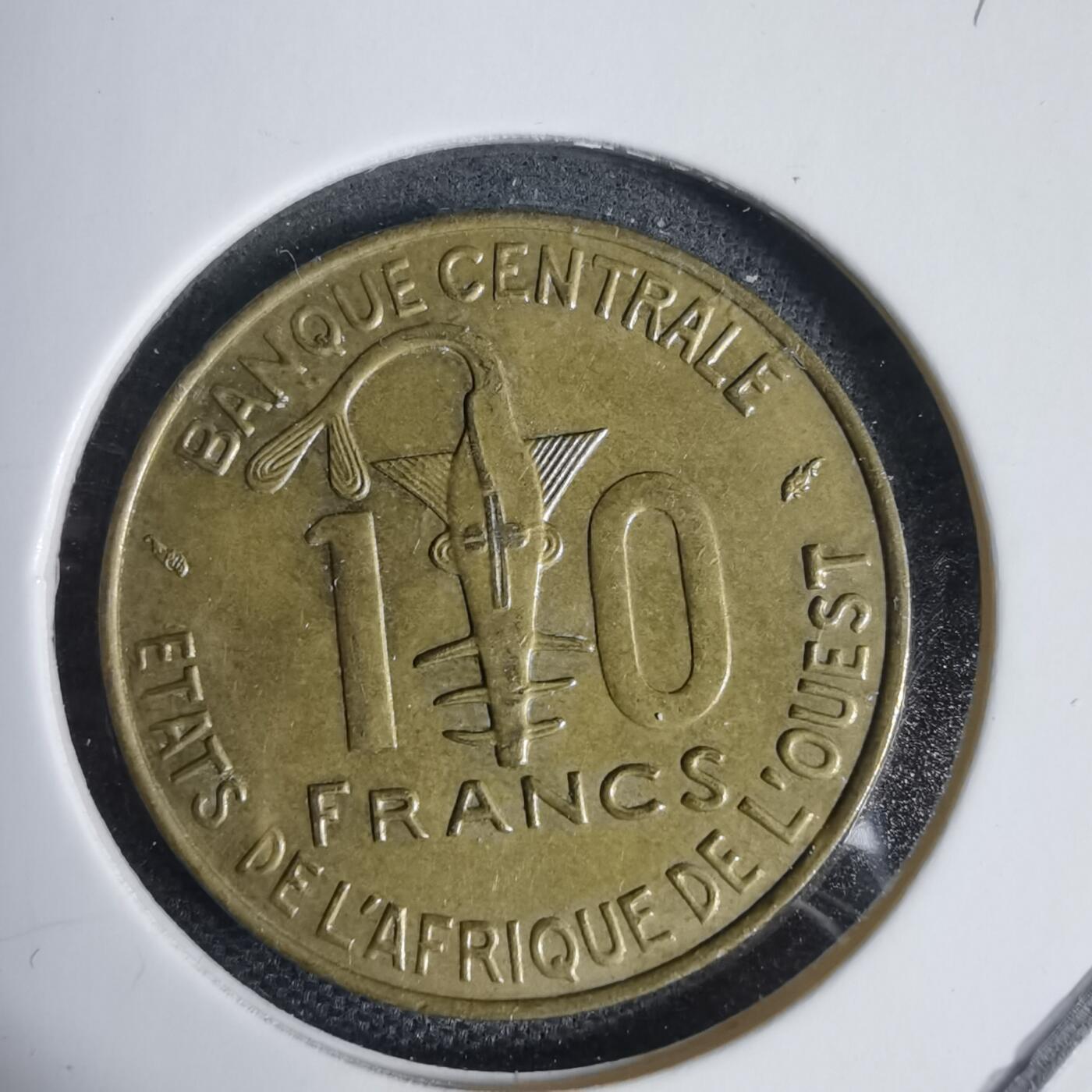 沼泽如烟--第937场 西非1994年10法郎