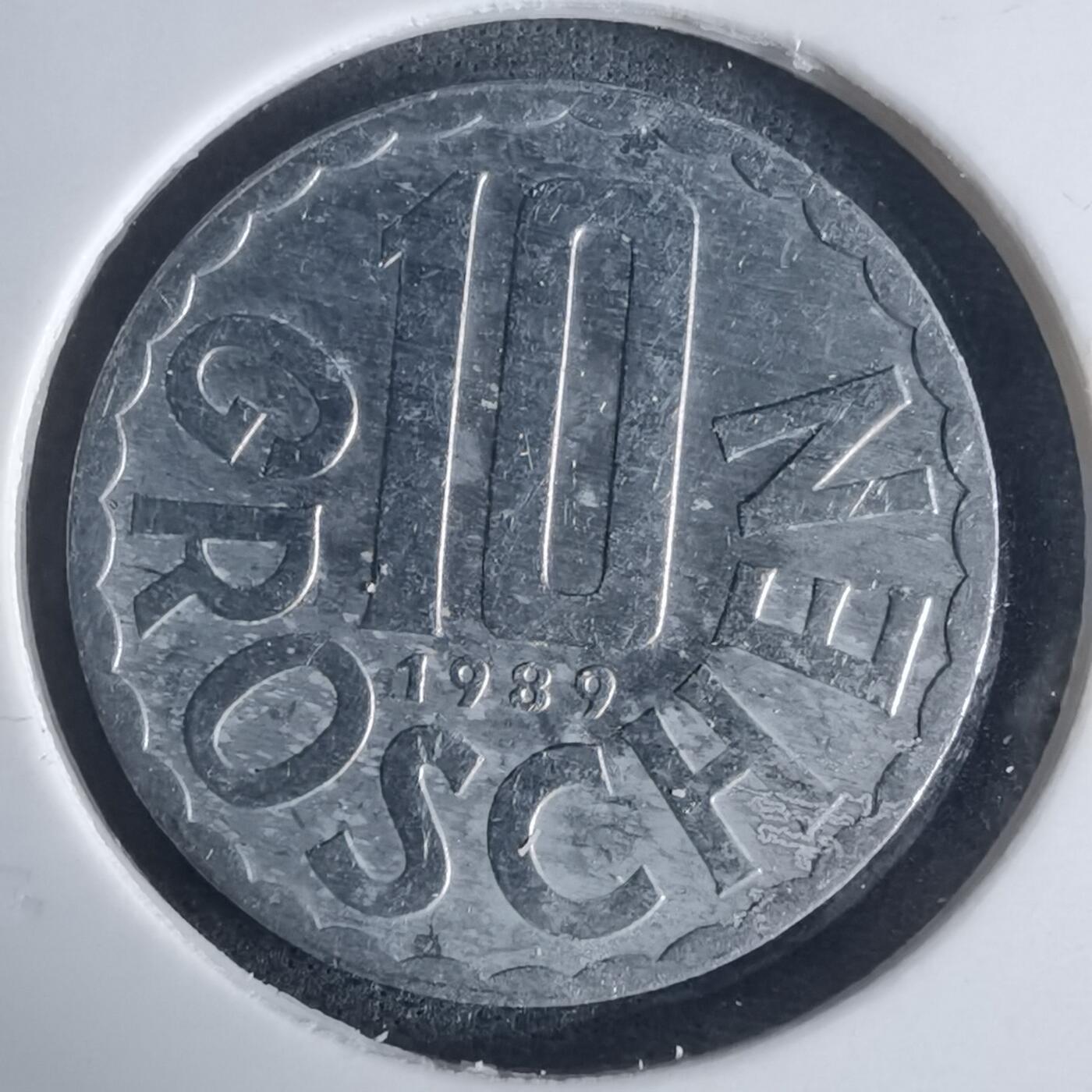 沼泽如烟--第936场 奥地利1989年10格罗申