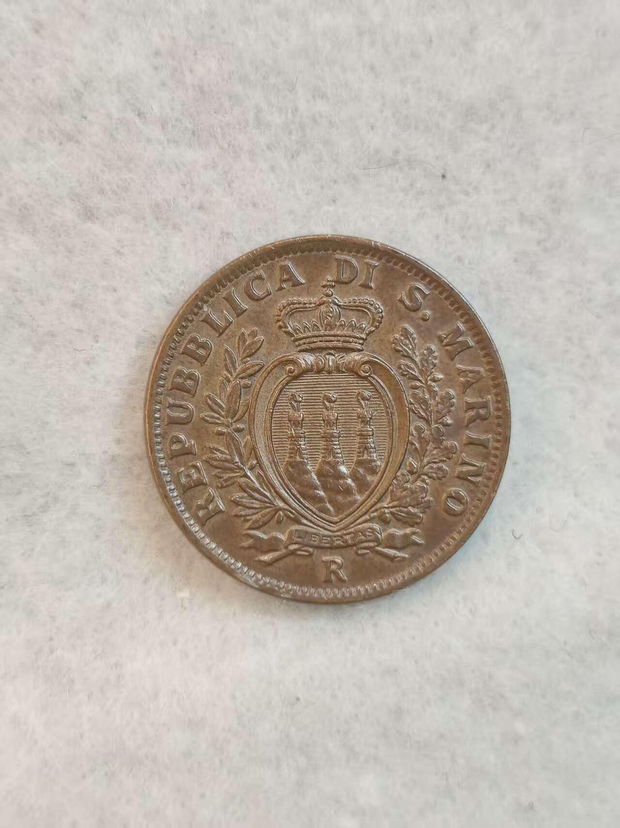 G&W世界散币，银币处理专场（第39场） 圣马力诺1937年10分 