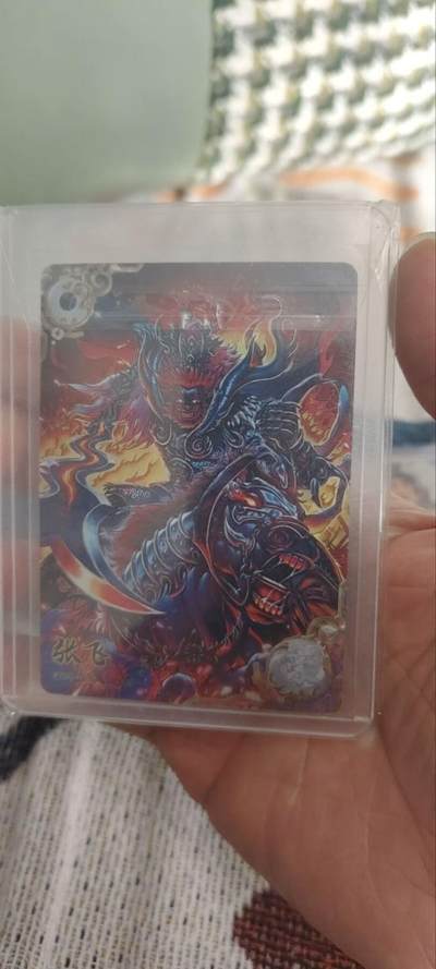 秋原瞳的小店第三十期（卡游三国凑套必备，众多大卡位，总有一个适合你） - 卡游三国豪杰张飞，一弹张飞个人感觉最好看