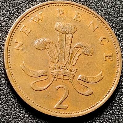 泉币菌-第149场-精品福利场 - 威尔士皇冠 英国2便士铜币 26MM