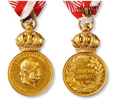 中贸圣佳2025年秋季拍卖会 众妙 - 19世纪 奥匈帝国佛朗兹约瑟夫一世奖章