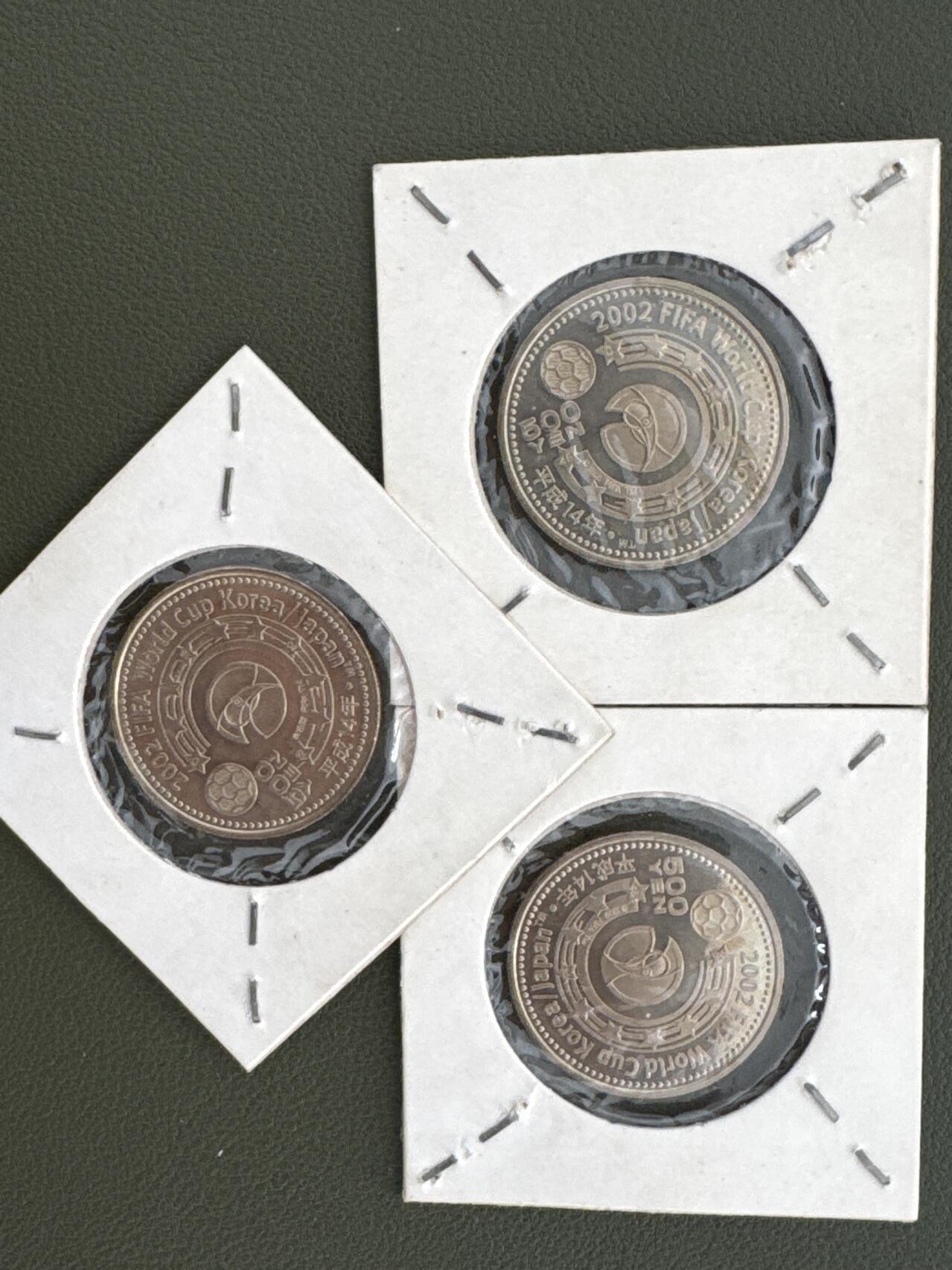 ❤️【币观天下】❤️ 第335期钱币拍卖- 2025.12.19周五晚上6点半场-长期征集拍品 日本世界杯纪念币3枚一套