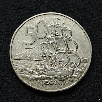 【全场包邮】纯粹捡漏拍486场（免费代拍第23场） - 新西兰1987年奋进号50分