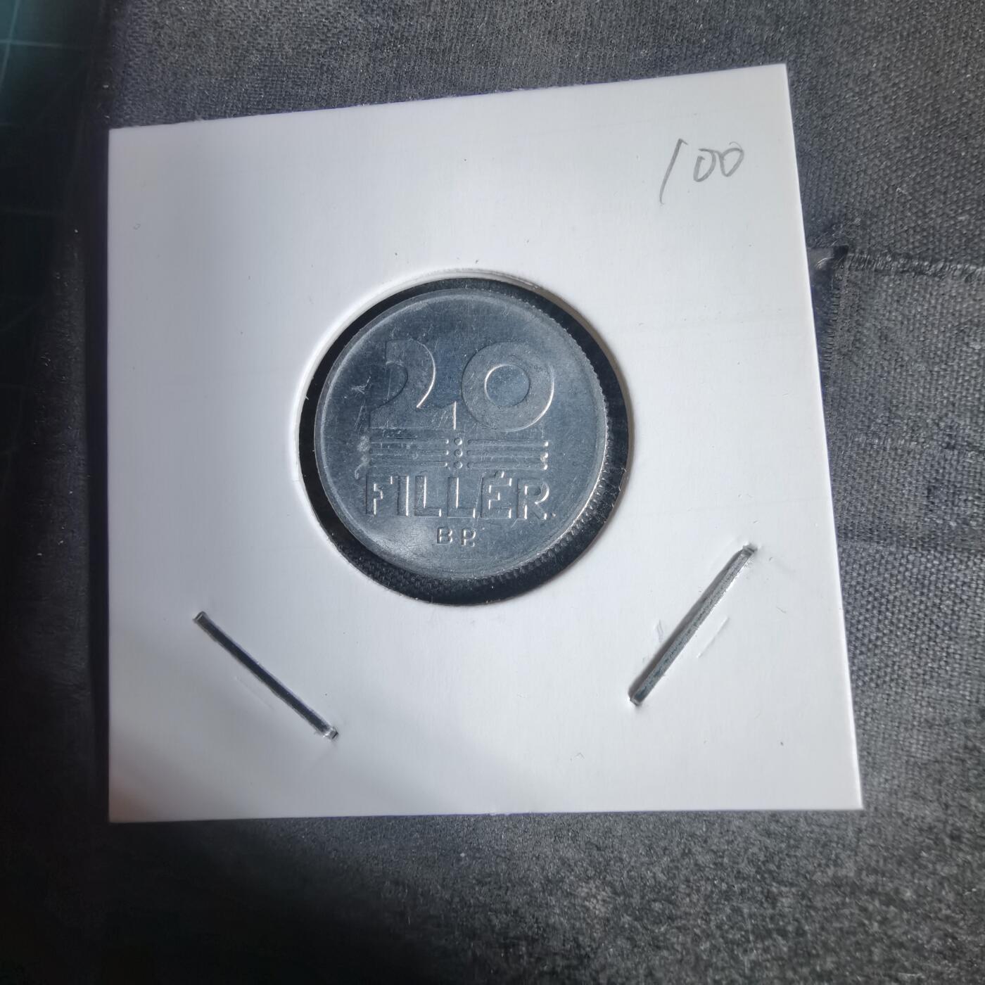 沼泽如烟--第937场 匈牙利1986年20福林