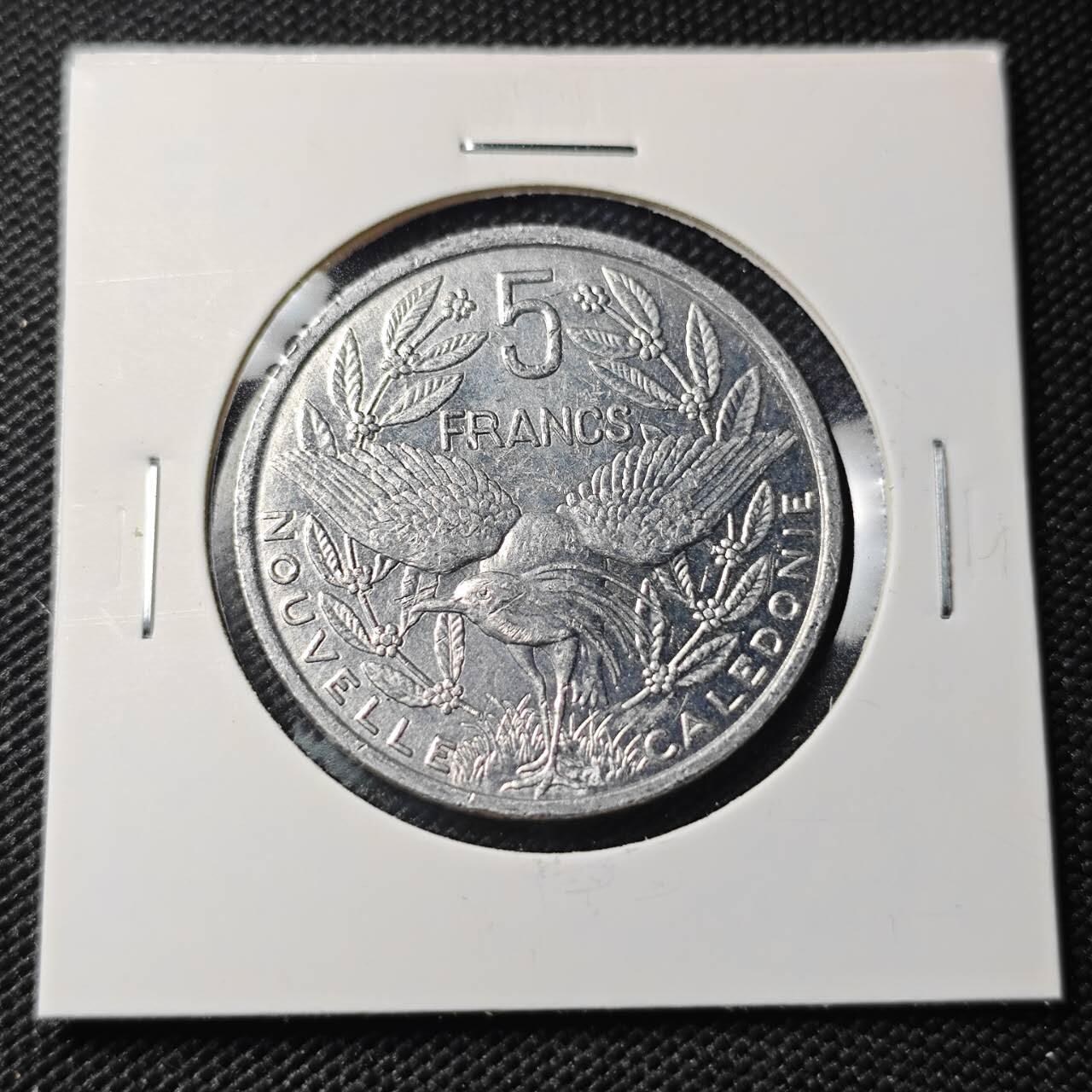 KK钱币收藏小铺 第382期  2月预留时间 周末发货  2008新喀里多尼亚5法郎