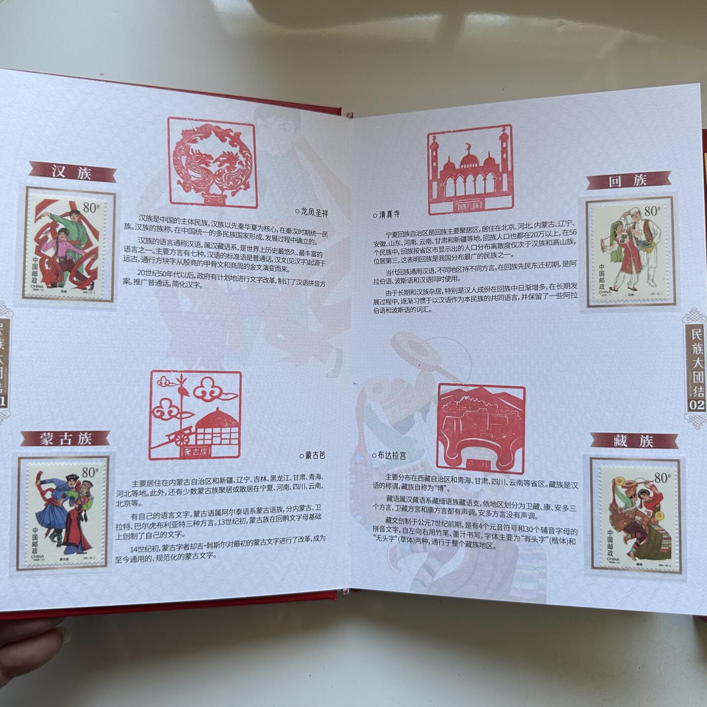 🌹外币初藏🌹🐯2025年第142场  每周二四六晚8️⃣点 接代拍 民族大团结邮票珍藏册