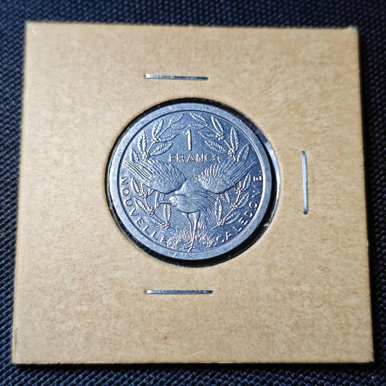 KK钱币收藏小铺 第382期  2月预留时间 周末发货  1983新喀里多尼亚1法郎