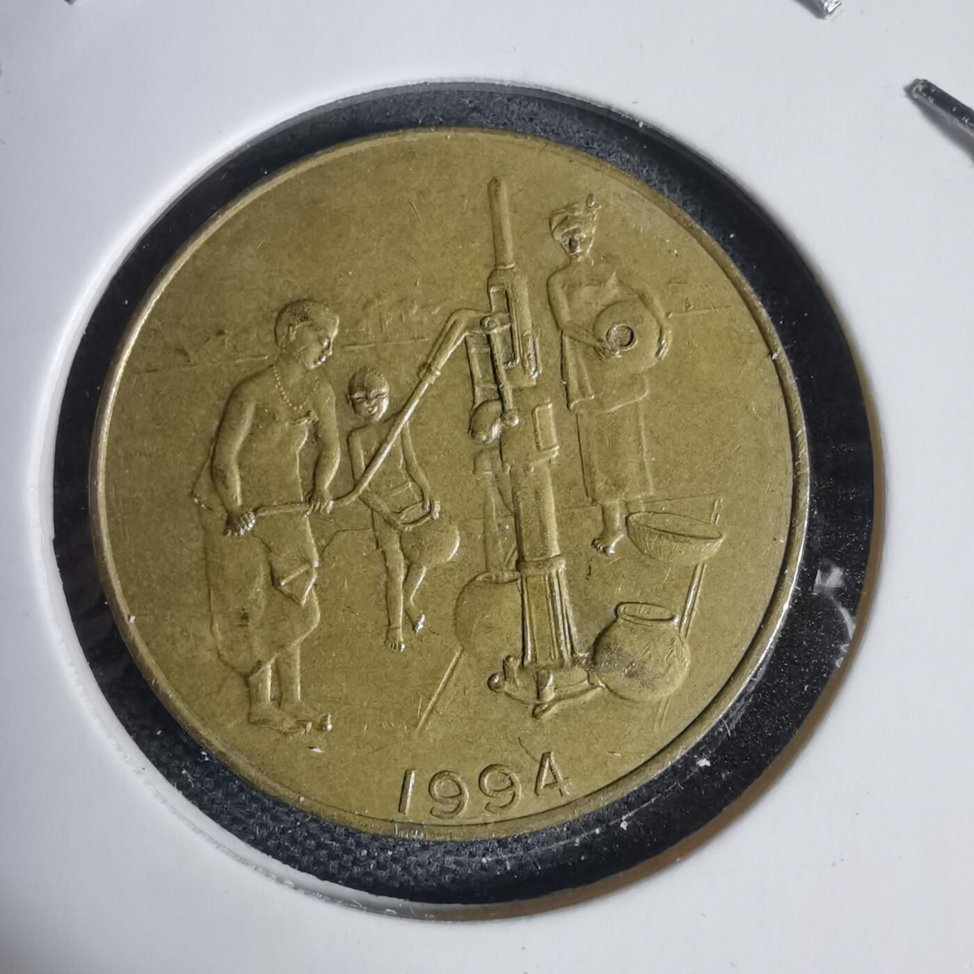 沼泽如烟--第937场 西非1994年10法郎