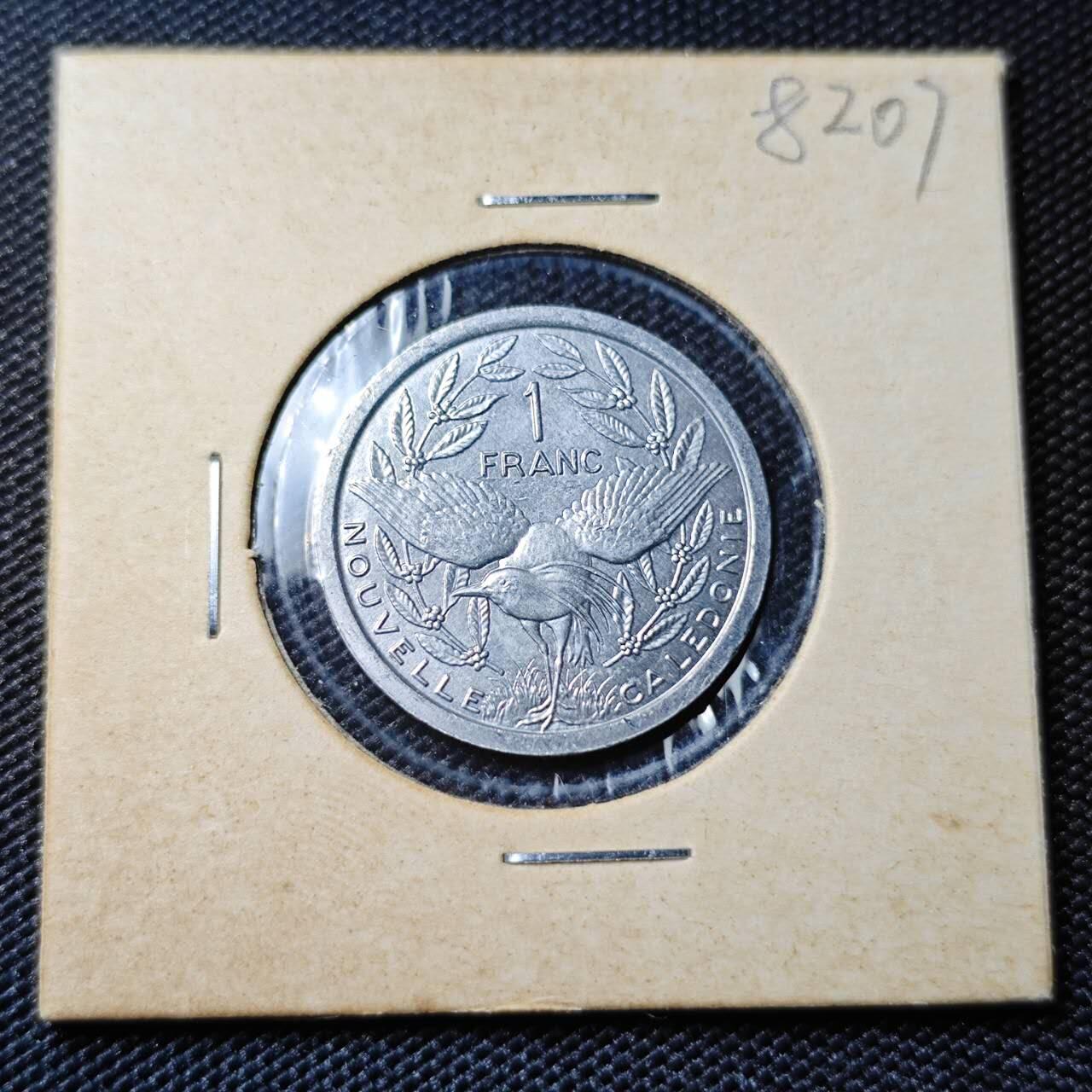 KK钱币收藏小铺 第382期  2月预留时间 周末发货  1982新喀里多尼亚1法郎