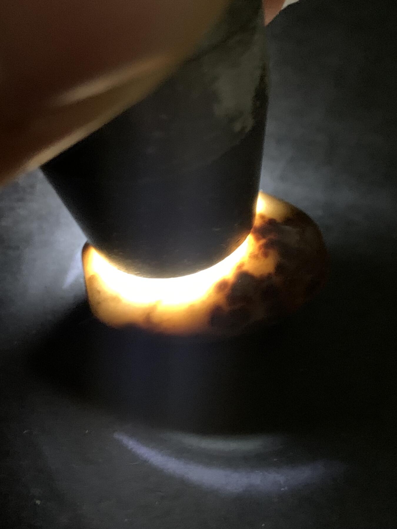 冰飘鱼籽纹战国红玛瑙随形桶珠一颗