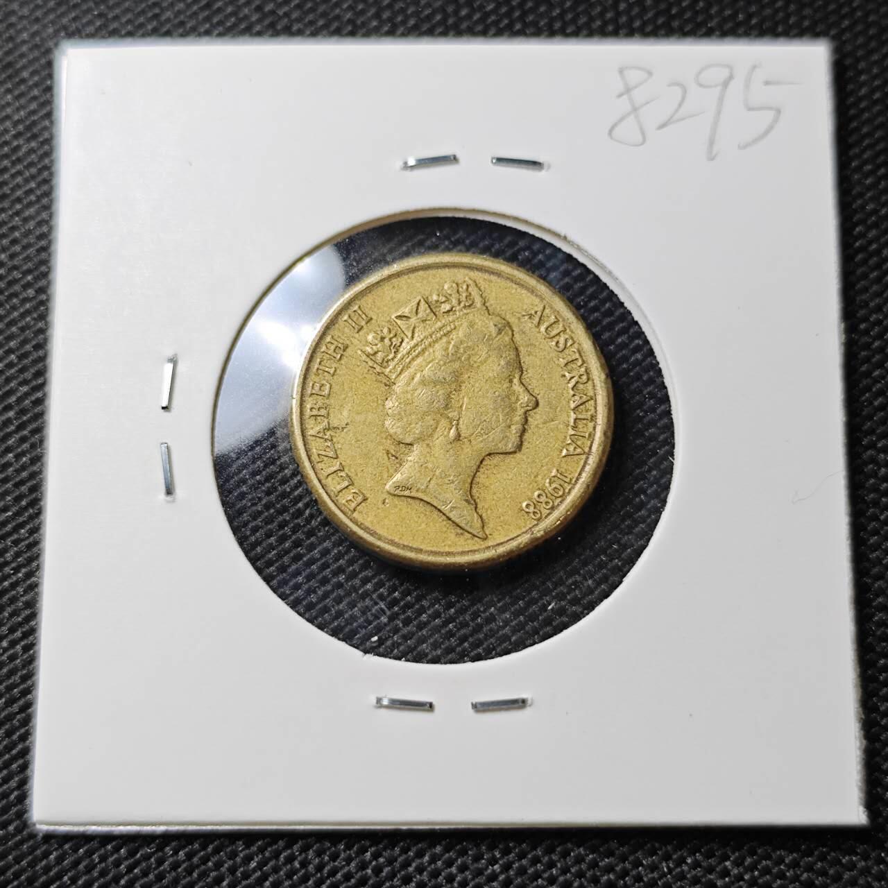 KK钱币收藏小铺 第382期  2月预留时间 周末发货 1988澳大利亚土著人2元 