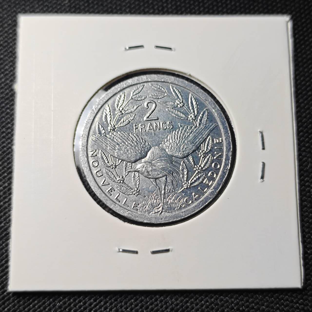 KK钱币收藏小铺 第382期  2月预留时间 周末发货 2009新喀里多尼亚2法郎