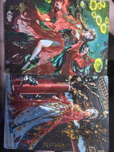 寸草不生拍卖第十六期（持续收拍 好货等你来） - 奇点新一期宗RICH画师绘四大美女西施/杨玉环一对