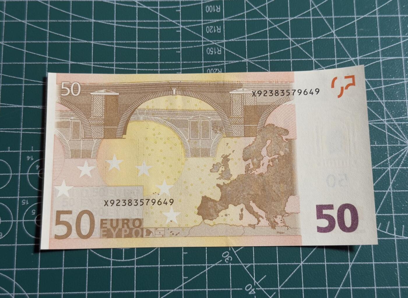 【礼羽收藏】🌏世界钱币拍卖第116期 02版三签50欧unc品相