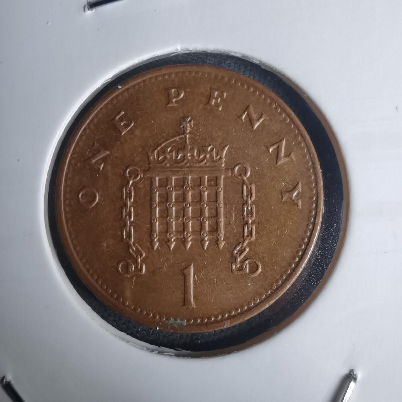 沼泽如烟--第936场 英国1997年1便士