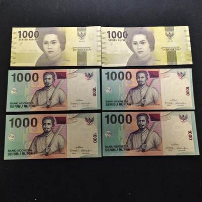【全场包邮】纯粹捡漏拍486场（免费代拍第23场） - 【纸钞】印度尼西亚各年份纸钞6枚一组