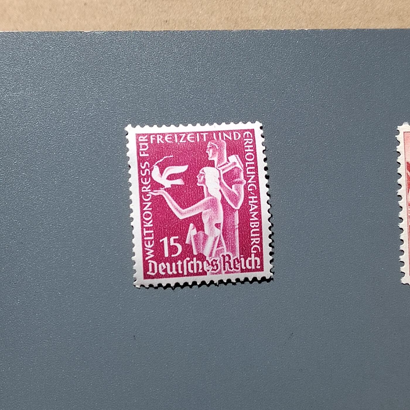 PCAI钱币  18-664  二战德国邮票大展销小专场 德国二战时期邮票