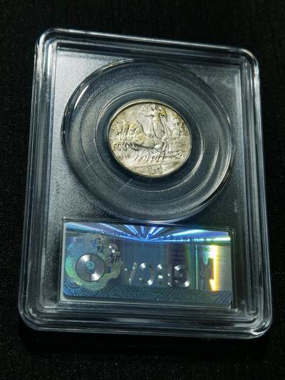 天下钱庄专场欢迎参拍 - 意大利胜利马车1里拉银币