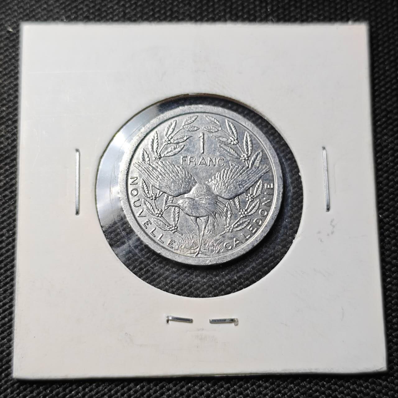 KK钱币收藏小铺 第382期  2月预留时间 周末发货  1997新喀里多尼亚1法郎