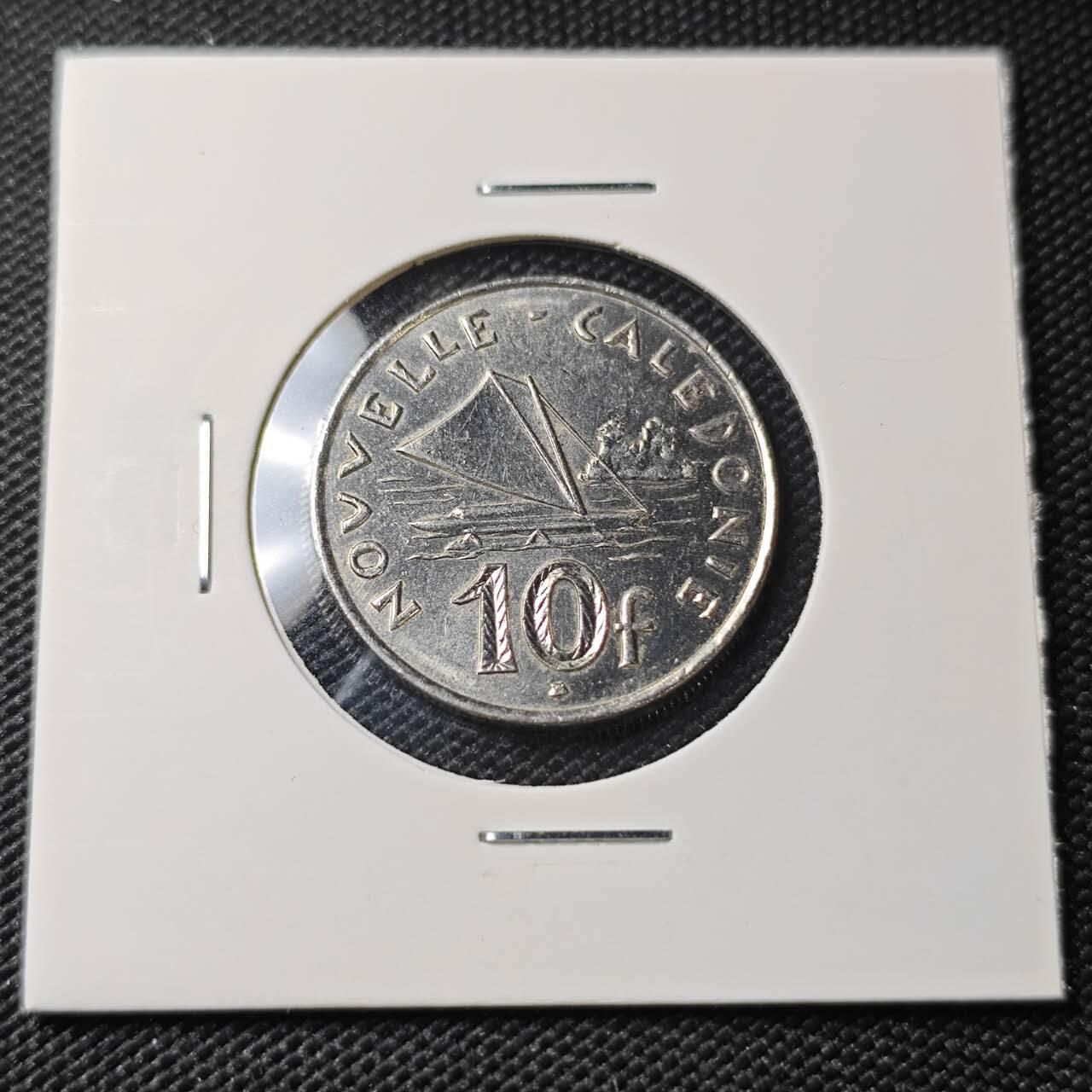 KK钱币收藏小铺 第382期  2月预留时间 周末发货  2003新喀里多尼亚10法郎